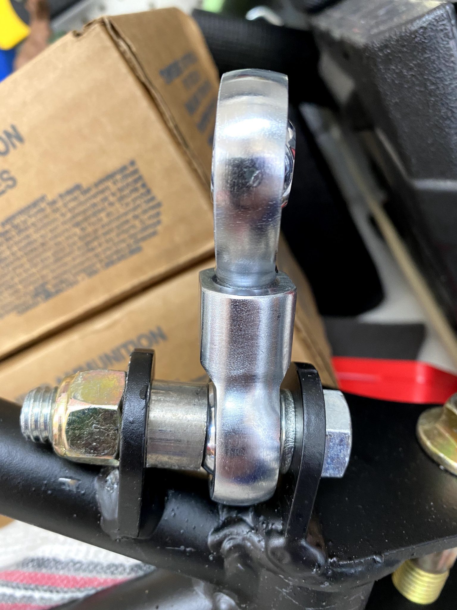 rear suspension installation