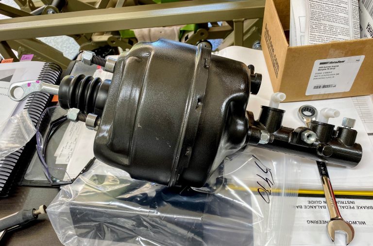 Whitby power brake kit: Nearly finished with the pedal-box!