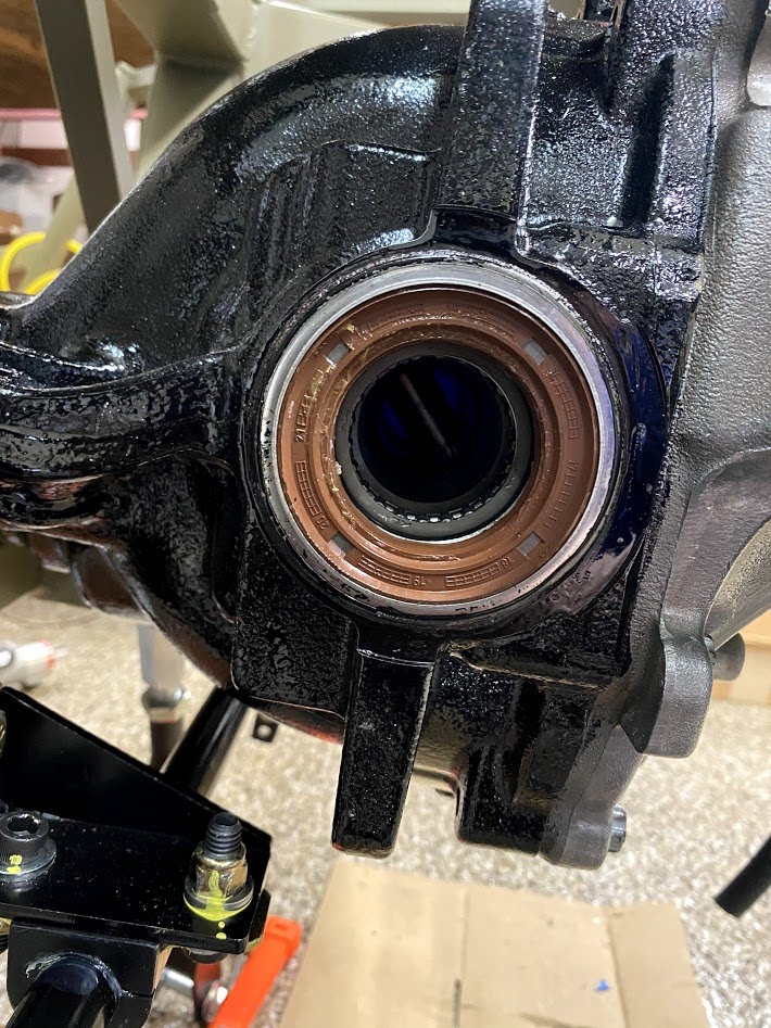 rear suspension installation