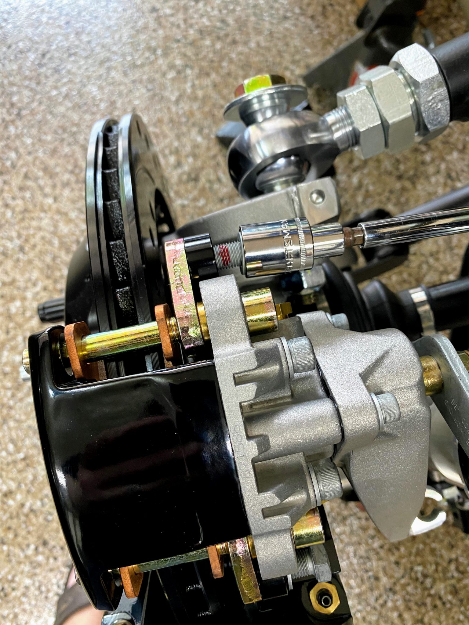 rear IRS Wilwood brakes