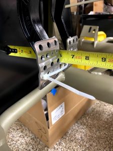 clutch pedal measurement