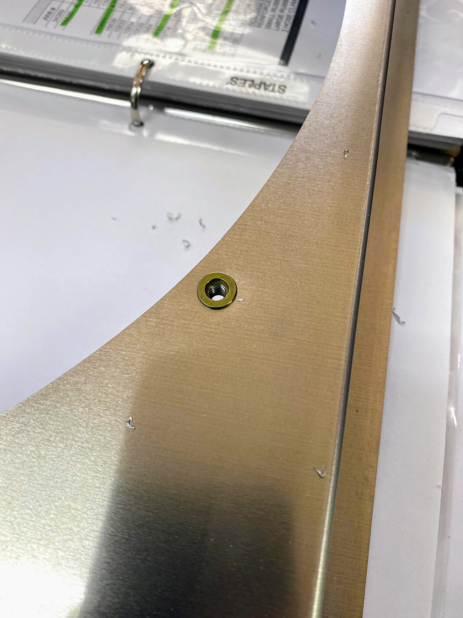rivnut installed