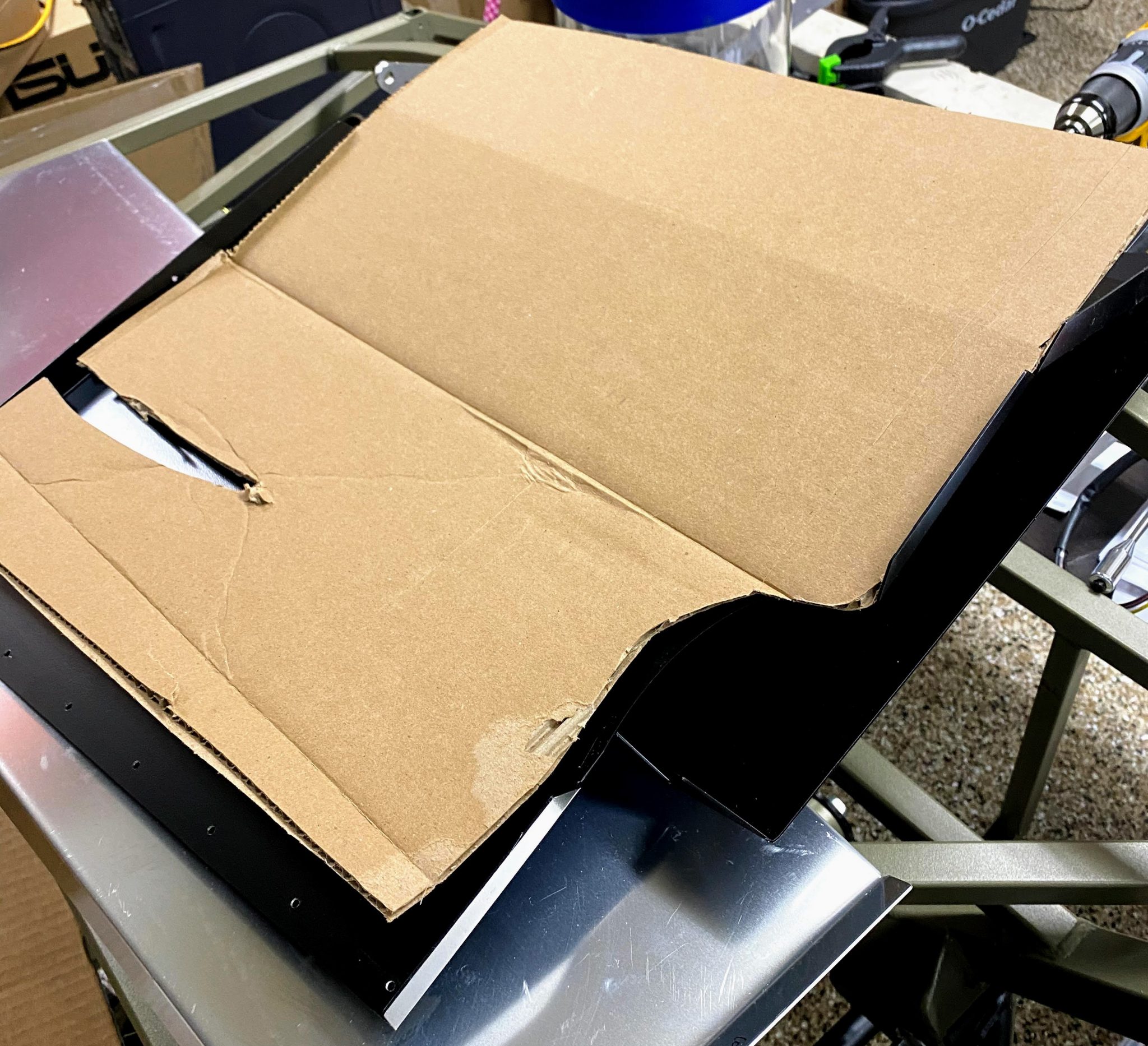 cardboard template