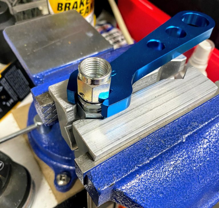Starting the fuel line setup