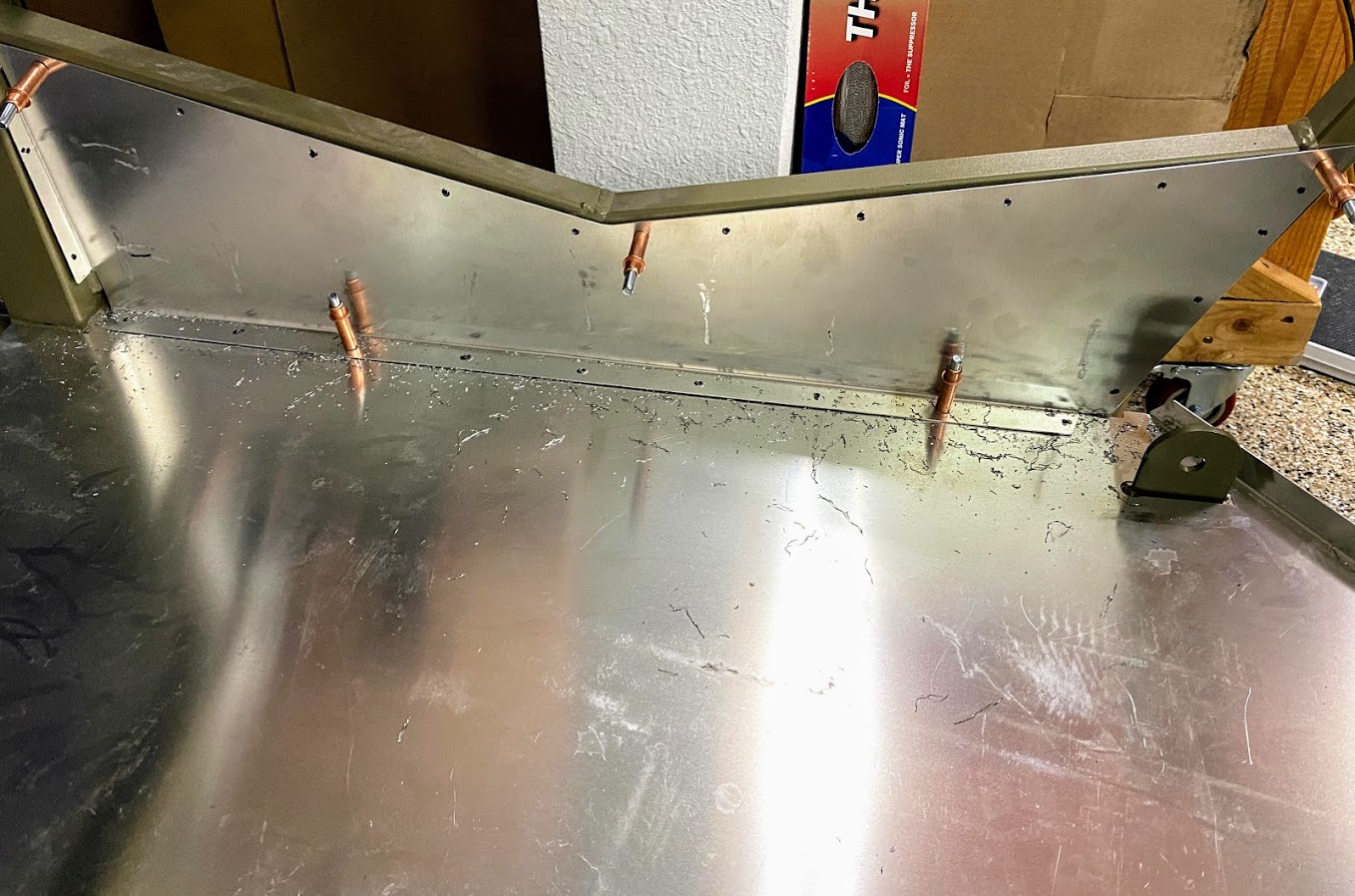drilling and insulating