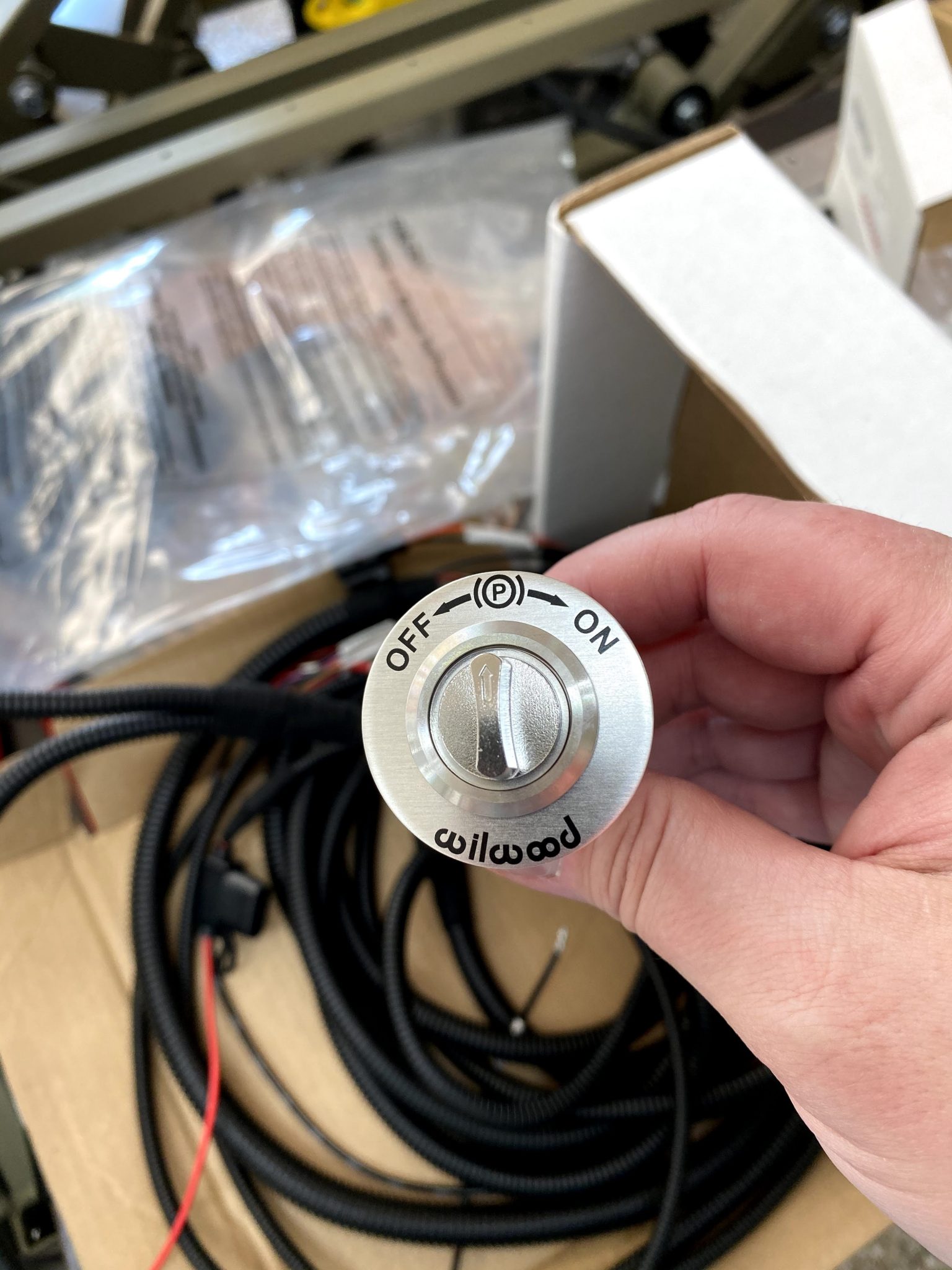 Wilwood electric parking brake