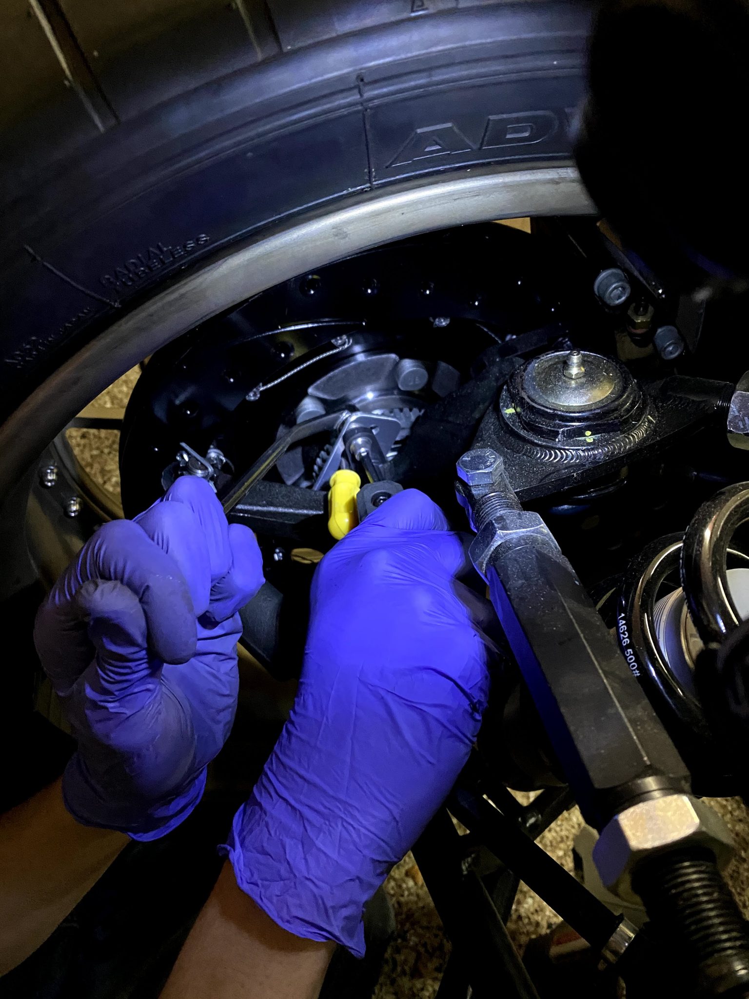 front ABS sensors