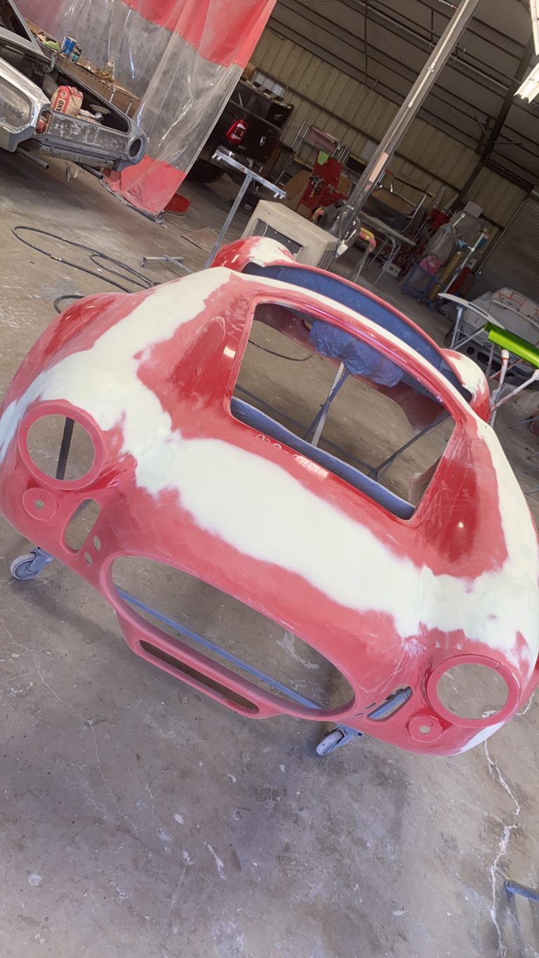 Got an update from the painter – rough cut is done!
