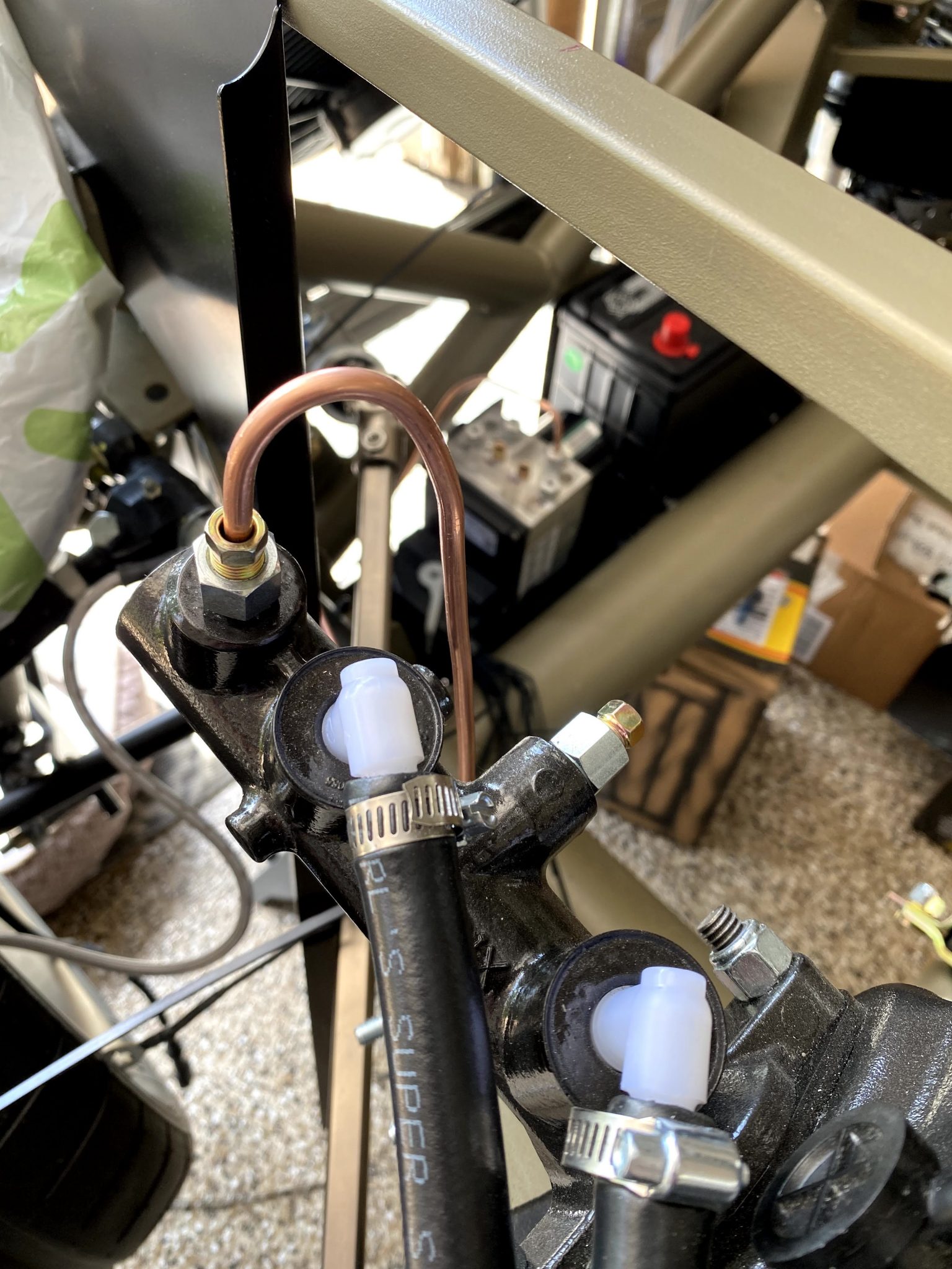 ABS HCU mount