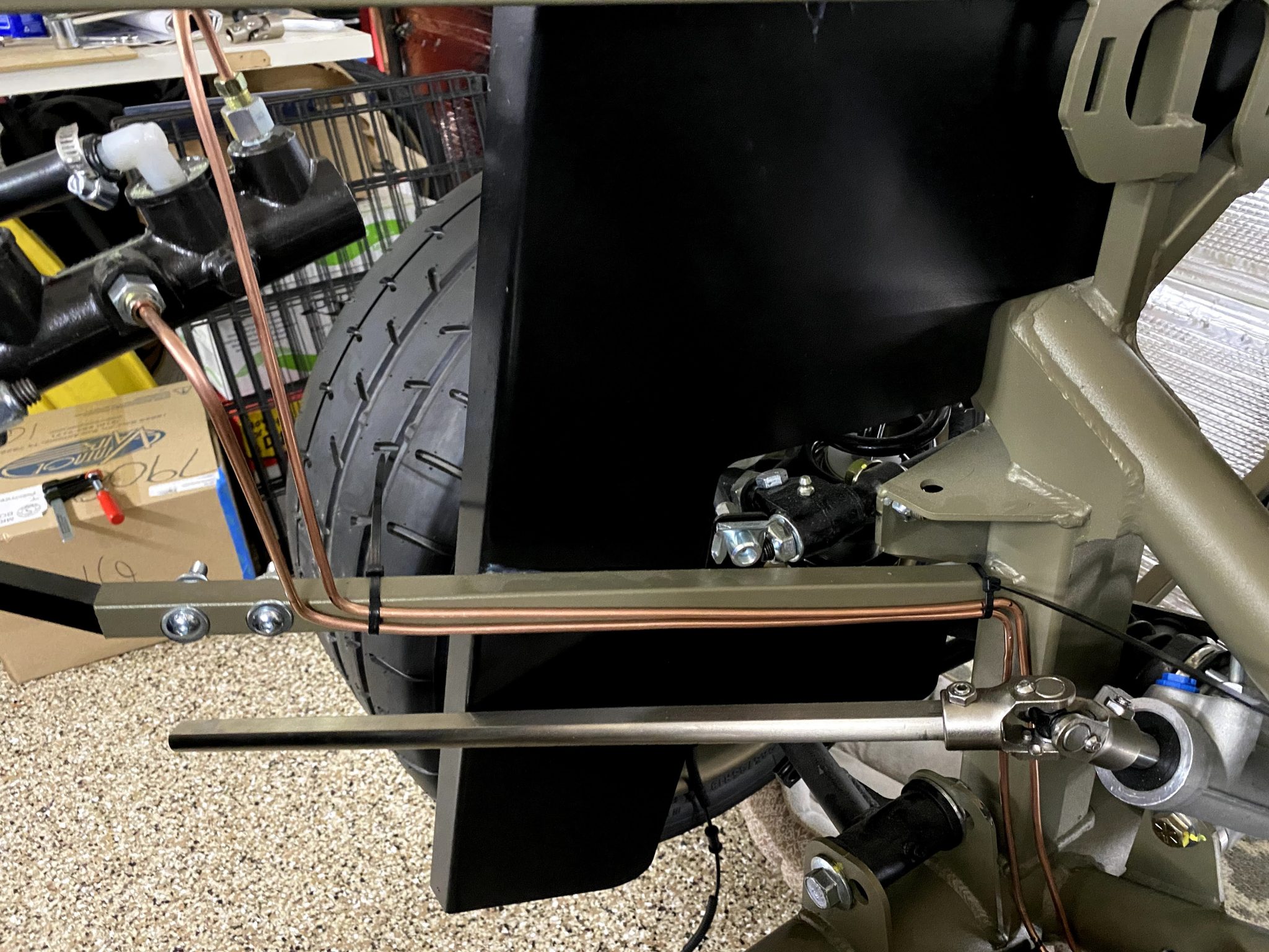 ABS HCU mount