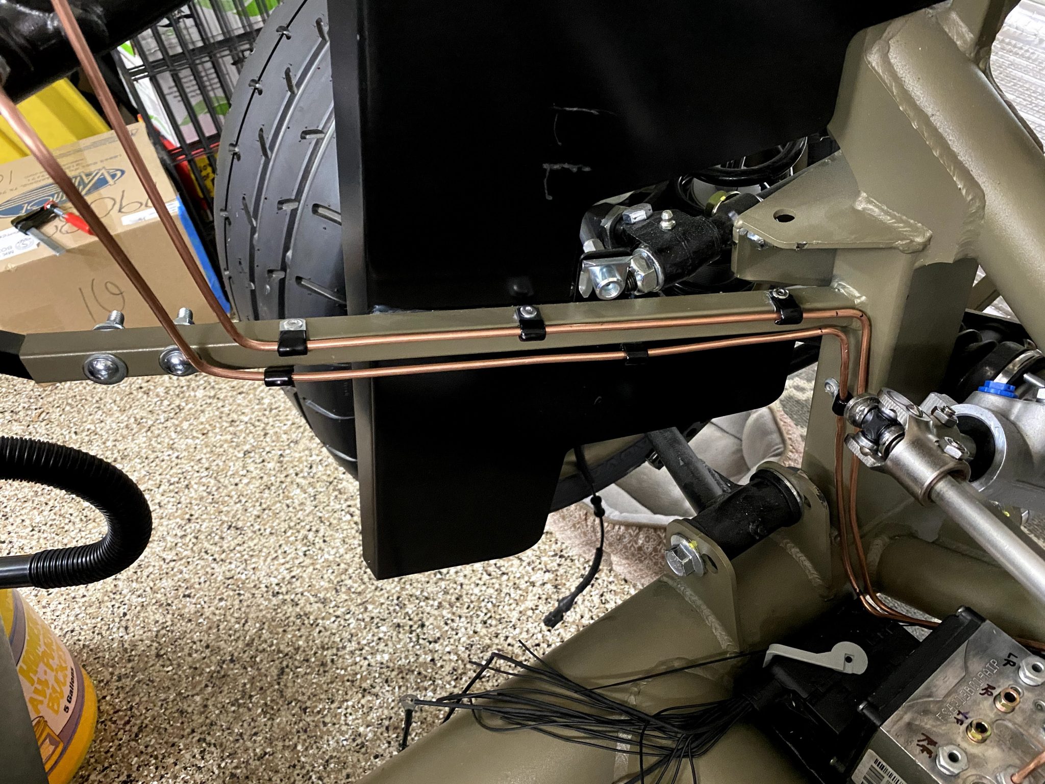 ABS HCU mount