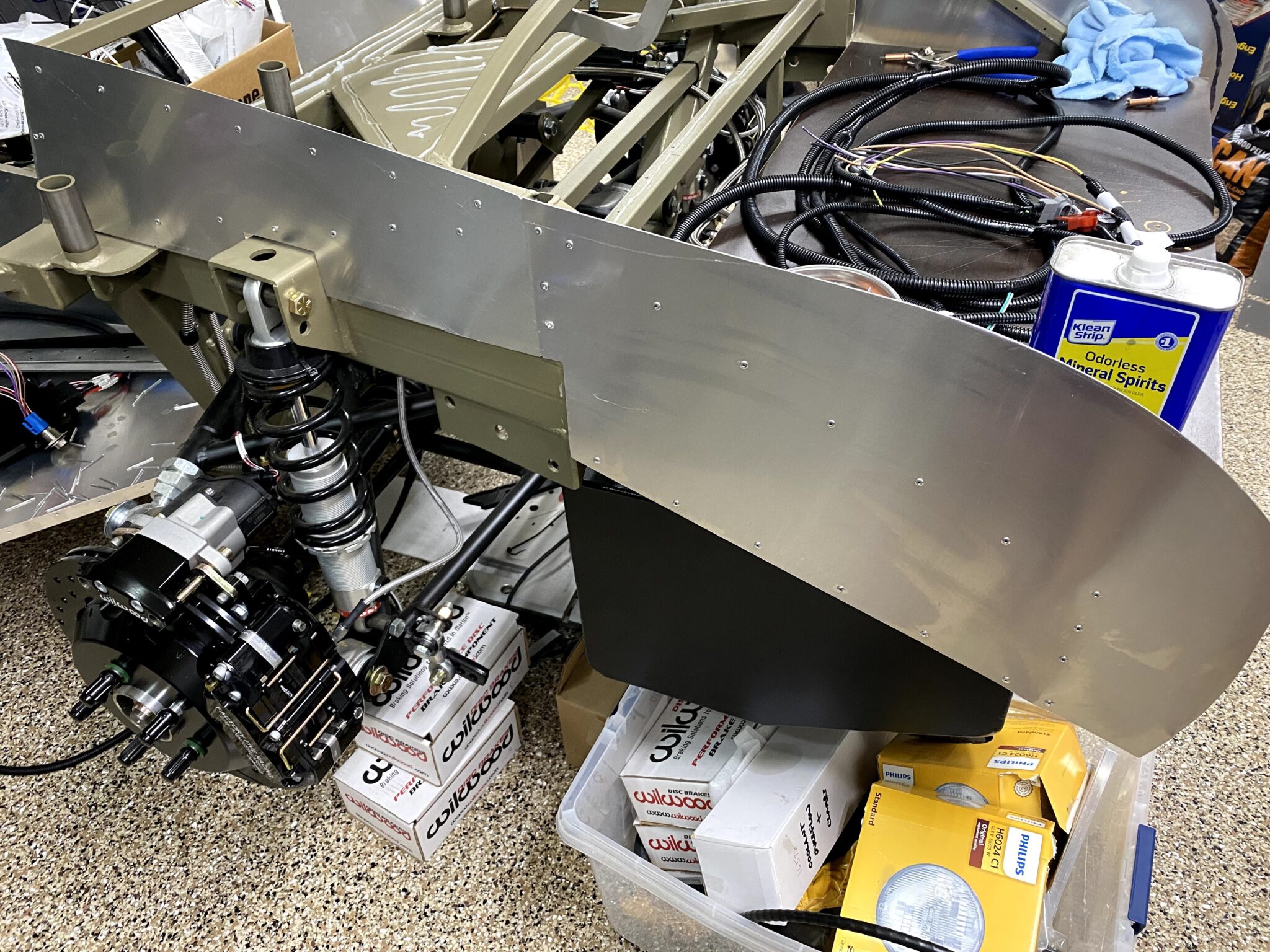 install body panels
