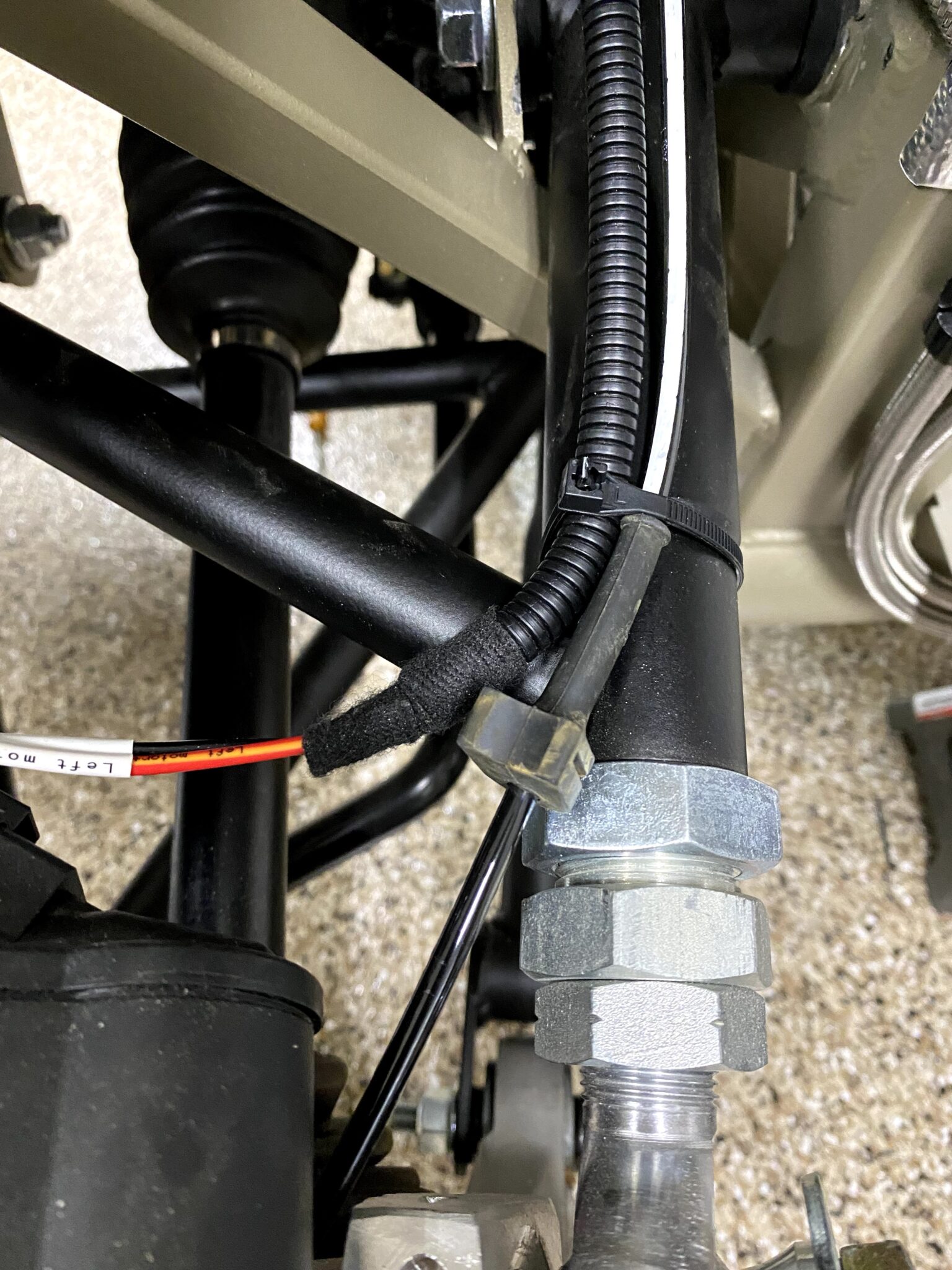 ABS wiring nearly completed