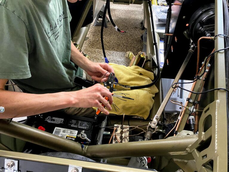 ABS wiring nearly completed