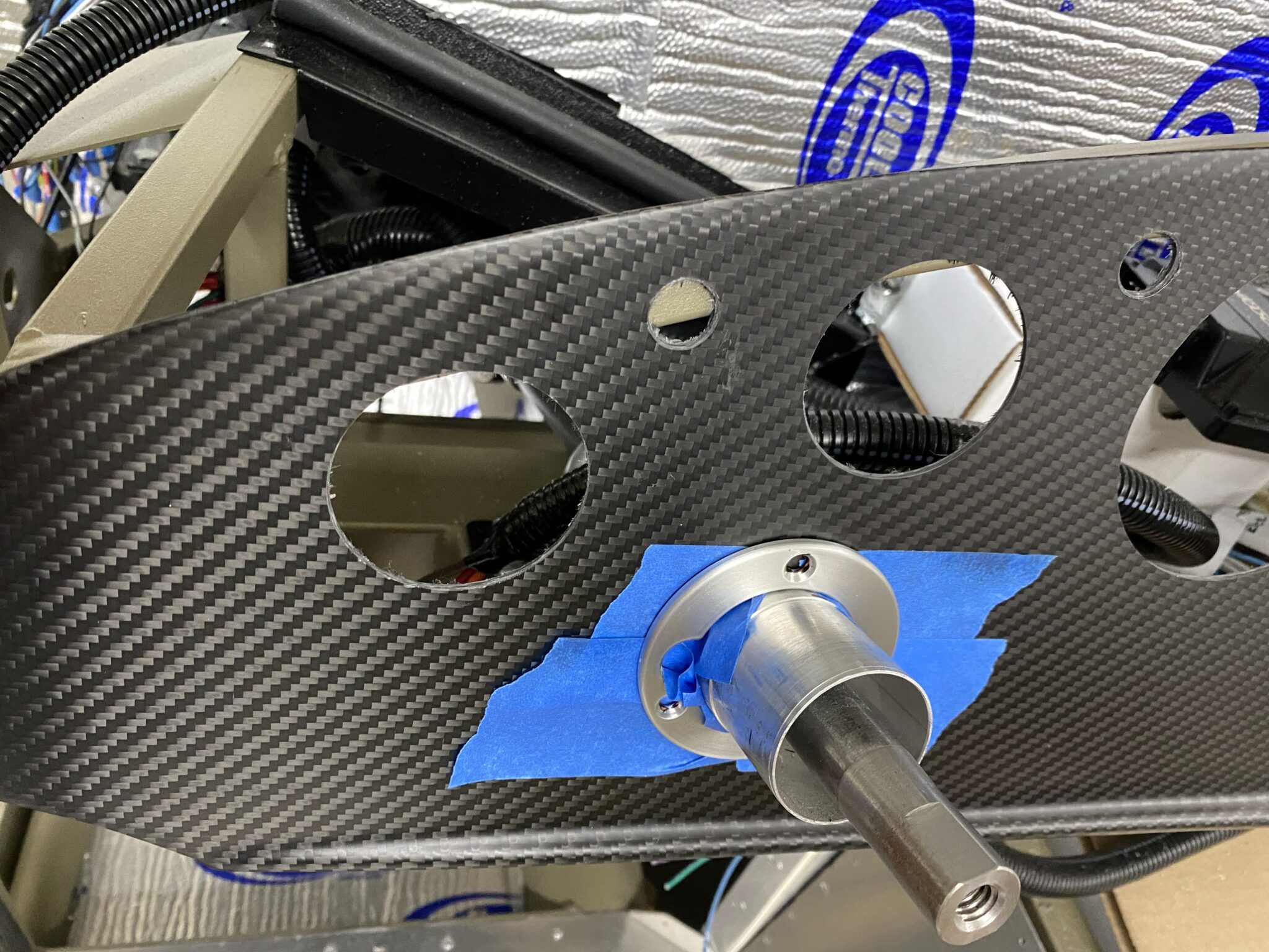 Carbon Fiber dash is