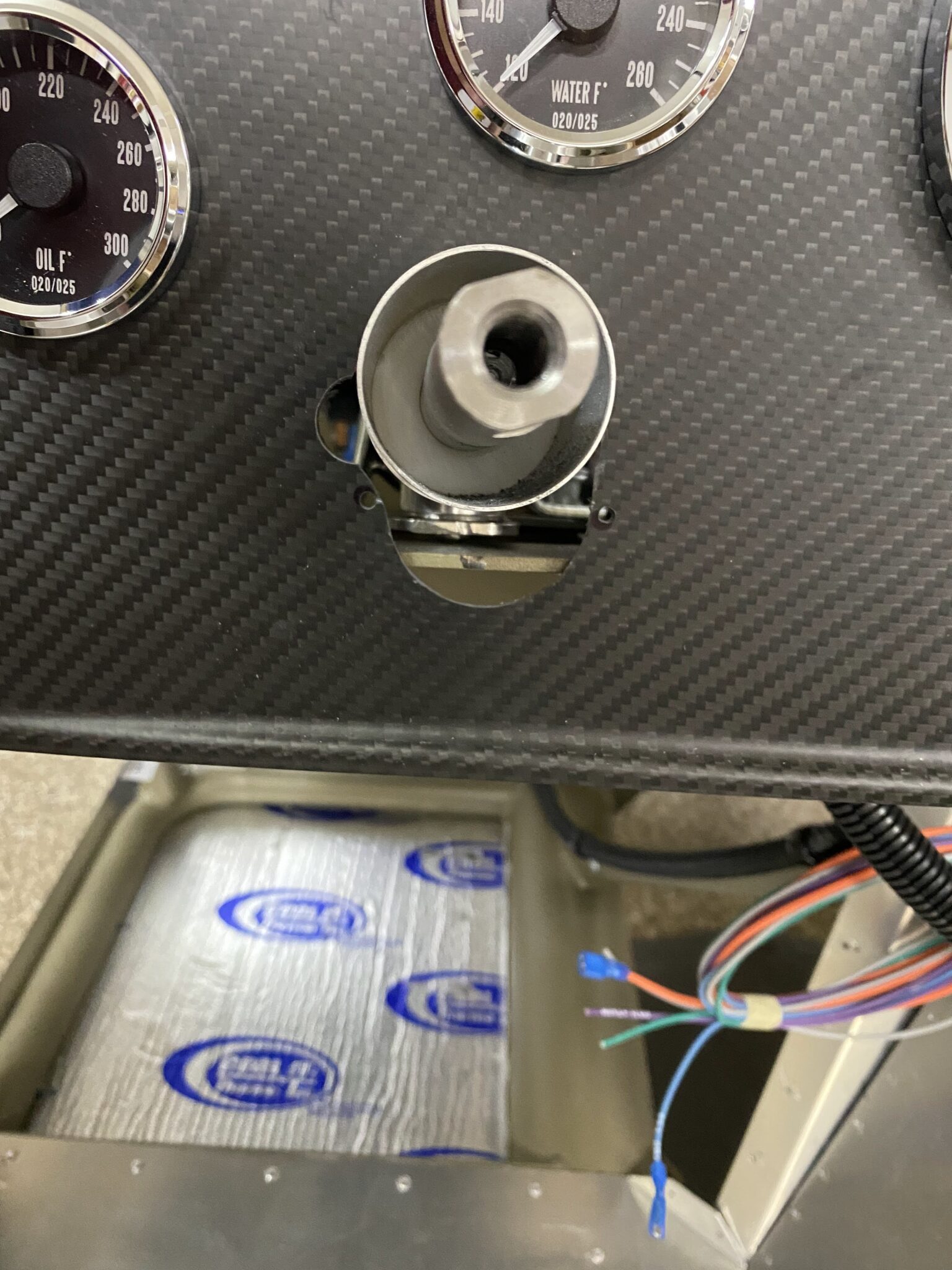 Carbon Fiber dash is