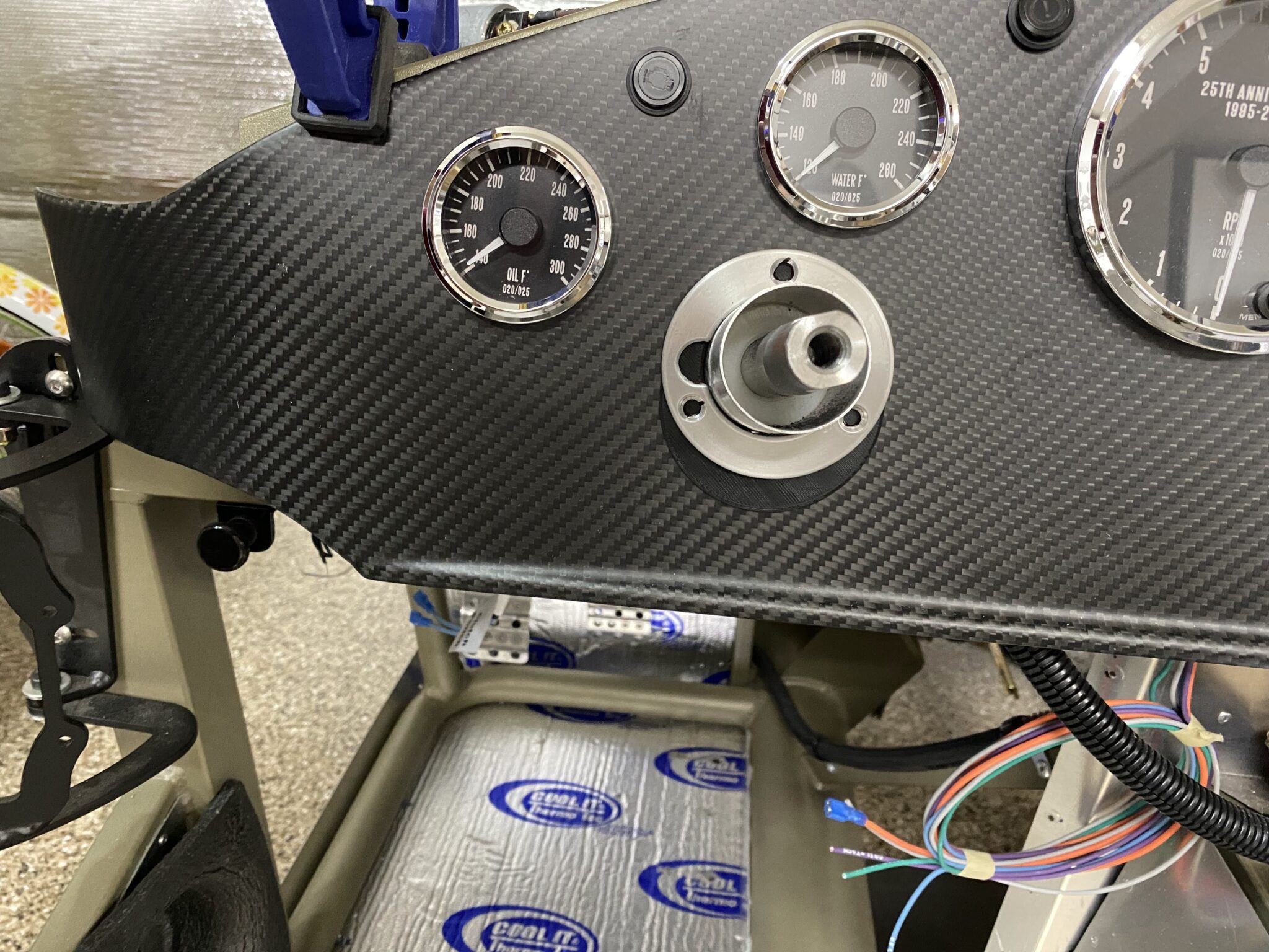 Carbon Fiber dash is