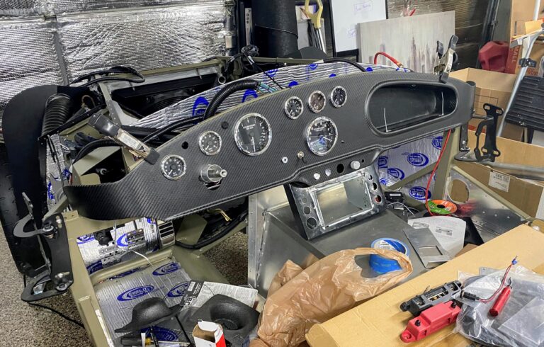Some dash work