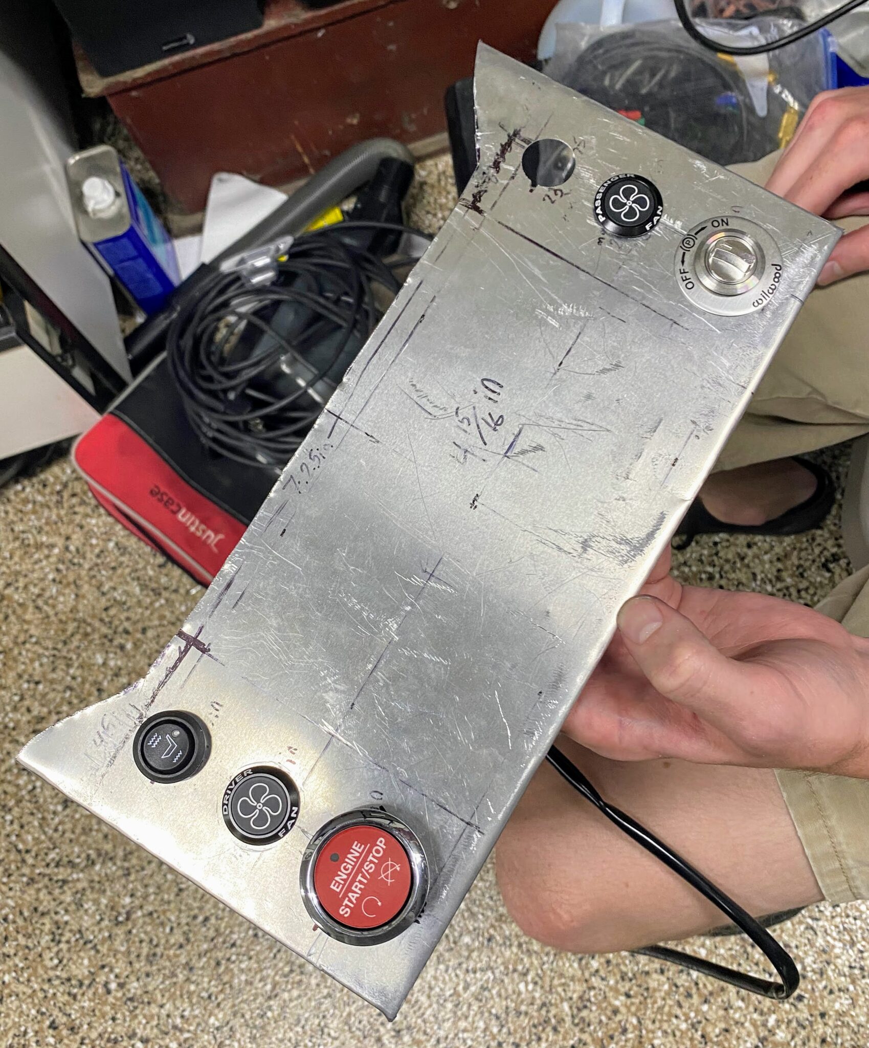 transmission tunnel wiring