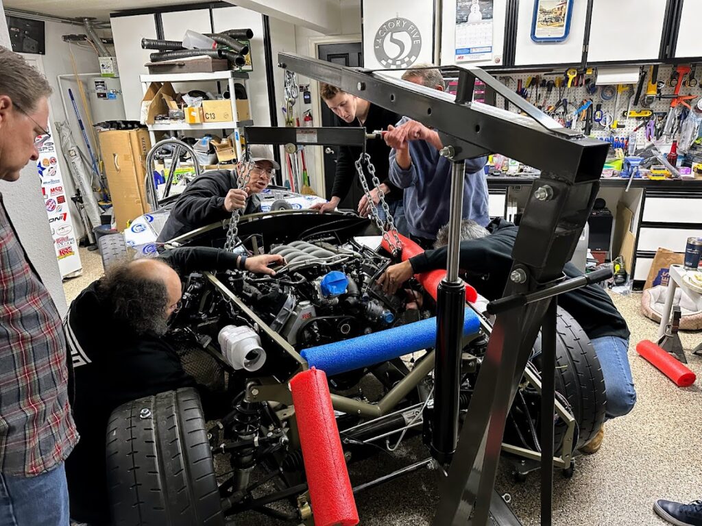factory five sacramento coyote landed