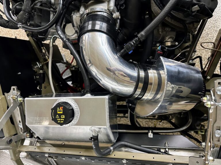 Installing the Coyote coolant expansion tank