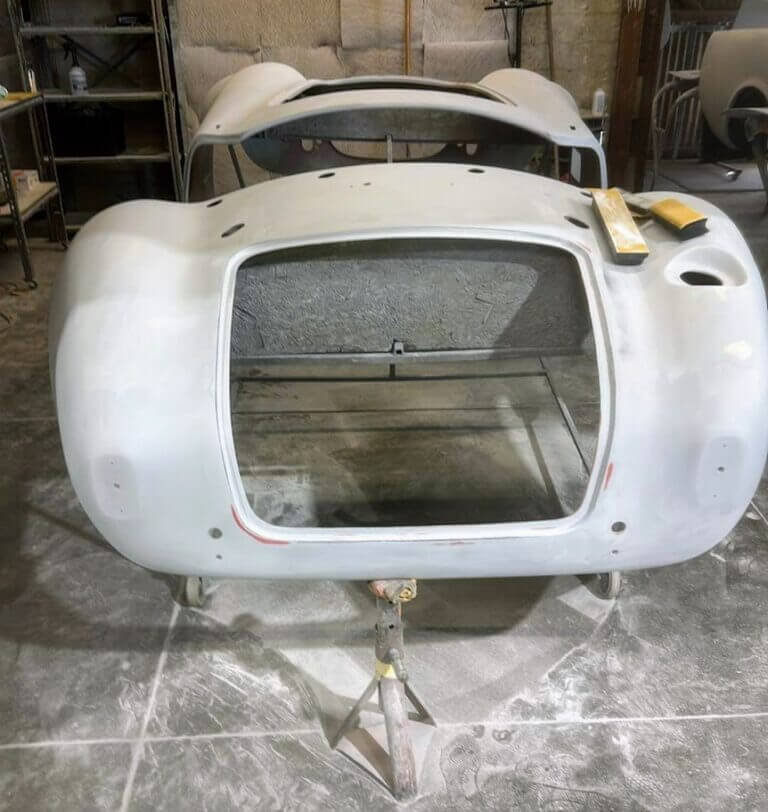 Took the chassis to the painter!