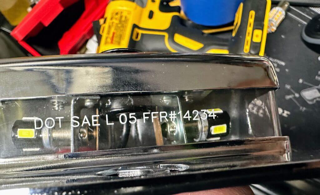 backup camera installation