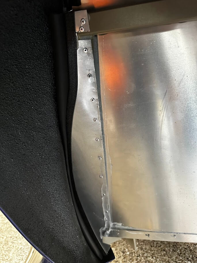 wheel well splash guard