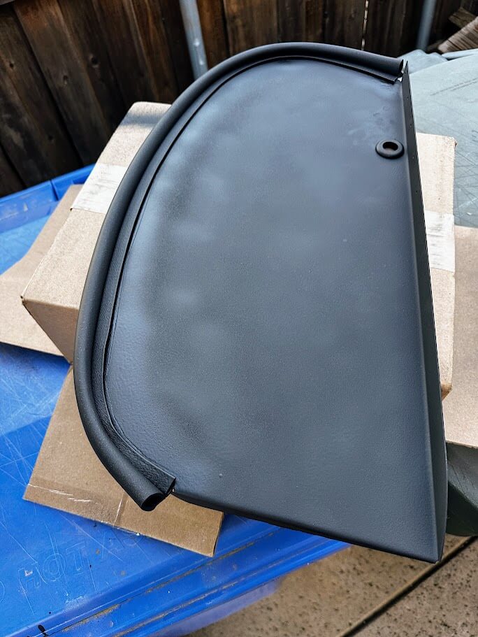 wheel well splash guard