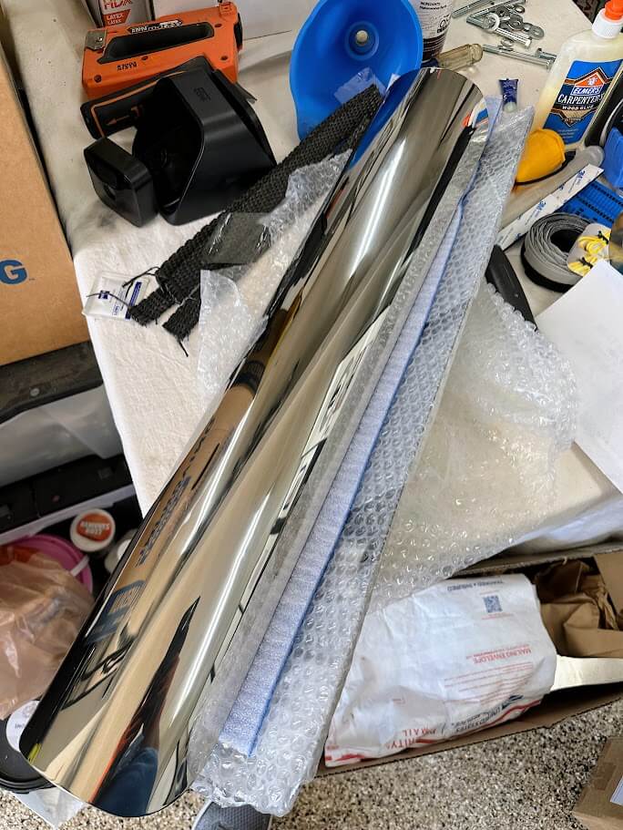 hot exhaust heat shield