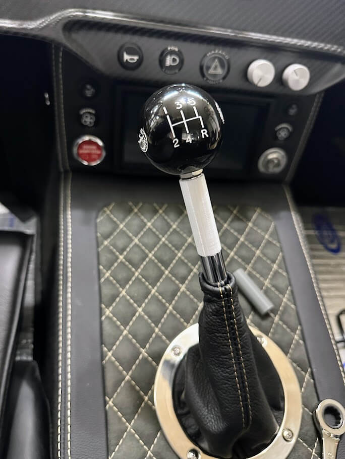 modifying the shifter handle