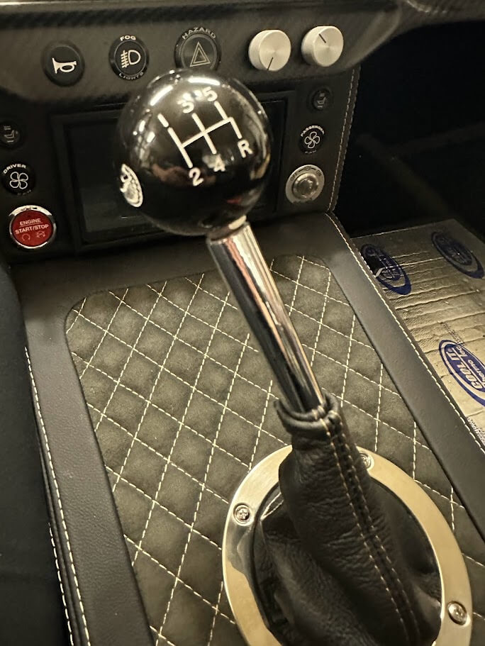 modifying the shifter handle